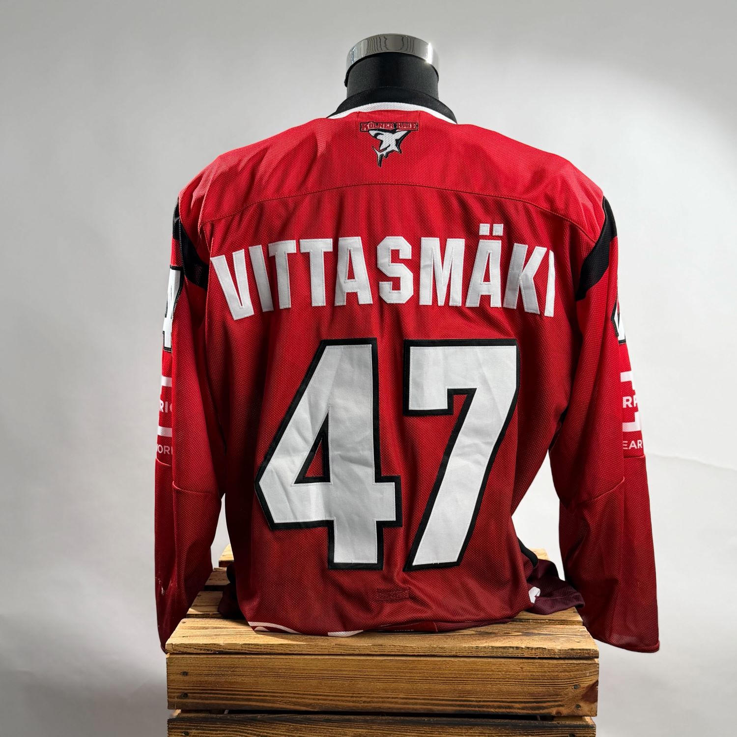 Jersey, Hockey Jersey, Rotes Trikot, Nummer 47, VITASMAKI