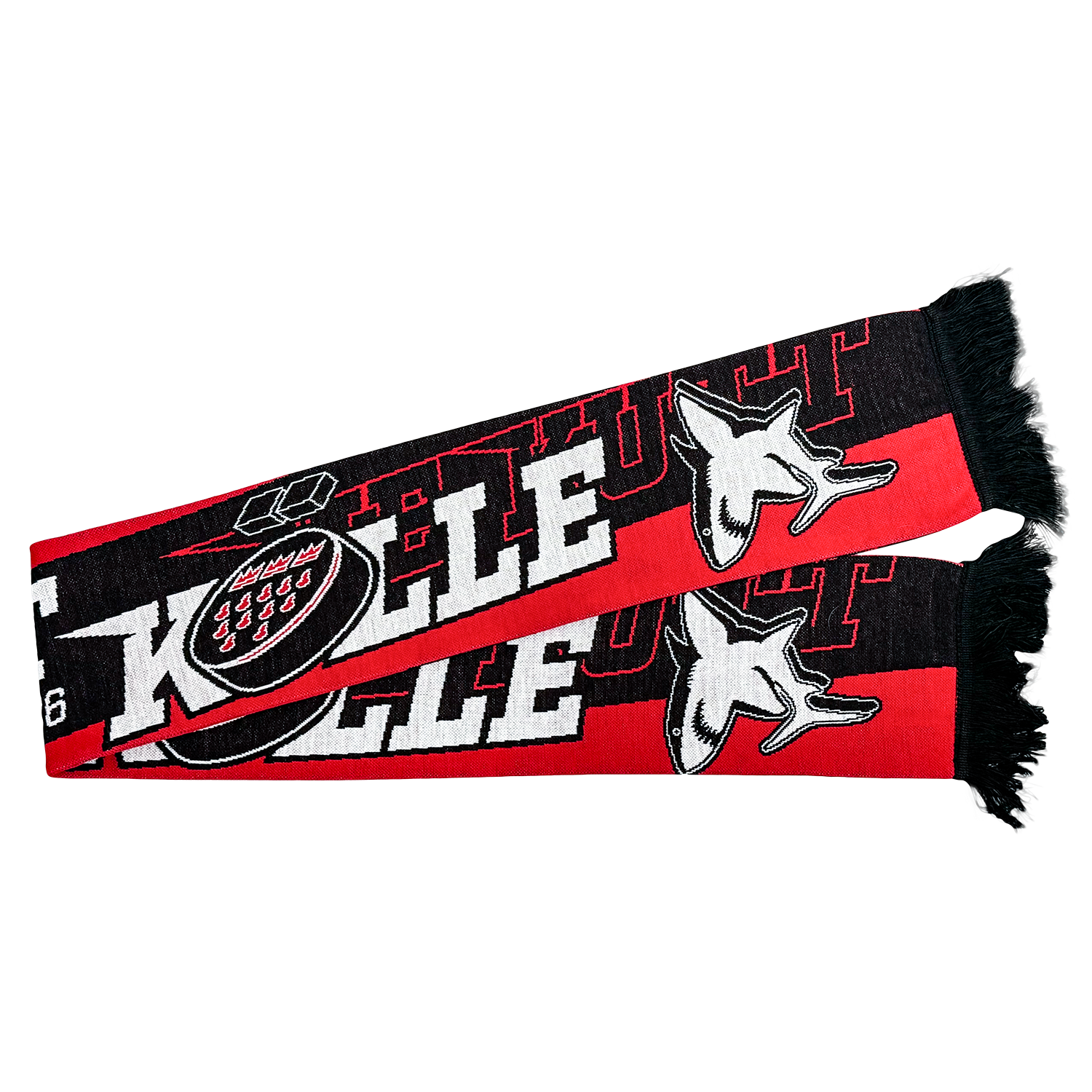 Schal, Köln, Fahnenstil, Schriftzug, Logo