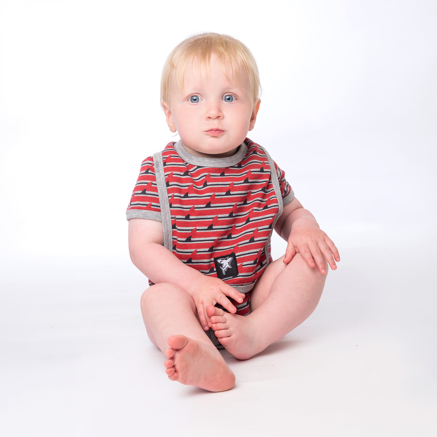 Baby, Onesie, Streifen, Rot, Hemd?