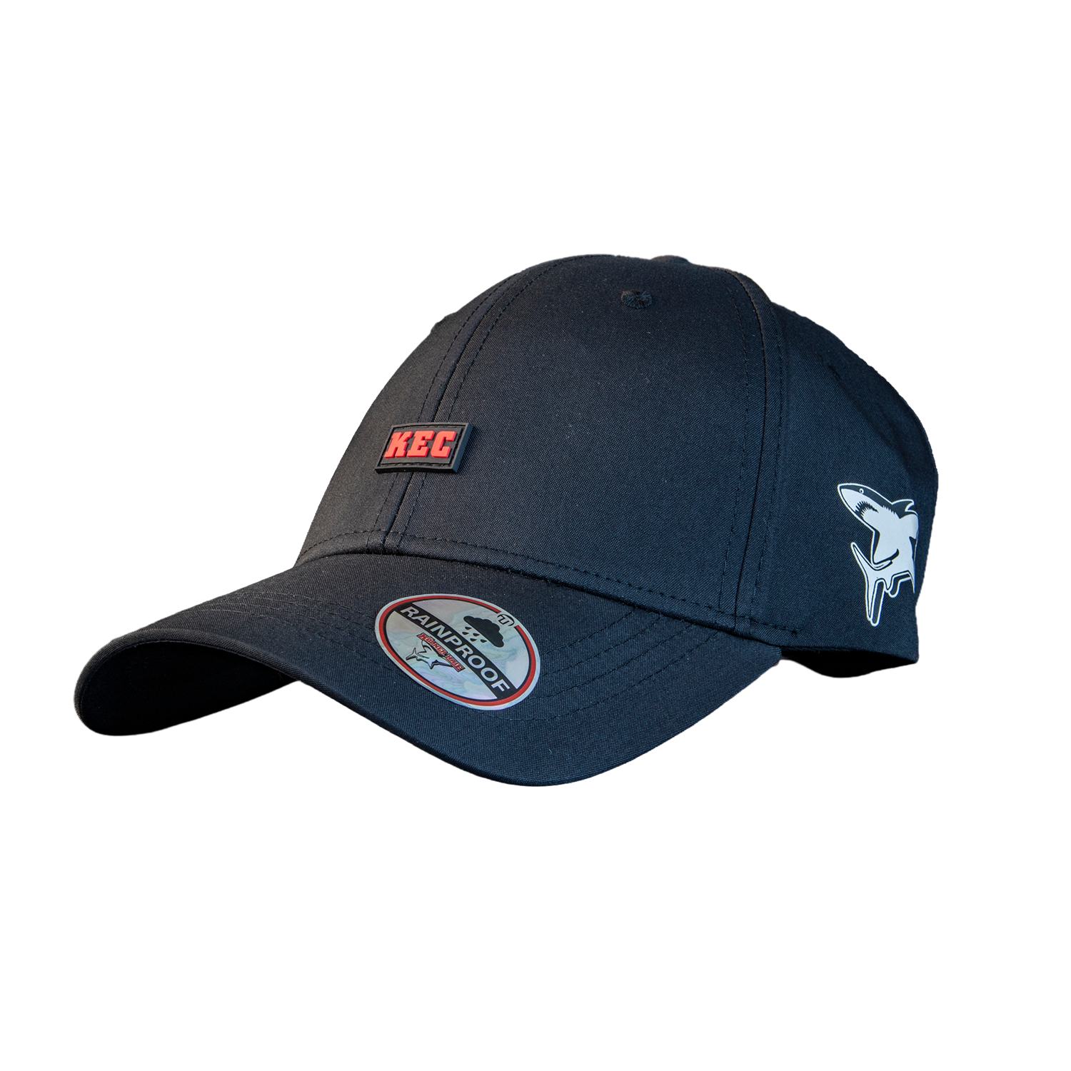 Baseballkap, Navyblau, Gestickte Kappe, Gebogener Schild, Logo-Patch