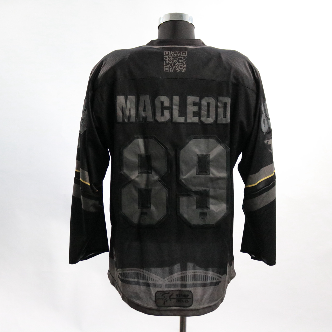 WARM UP | WORN | 2024-25 | #89 MACLEOD | gr. XL
