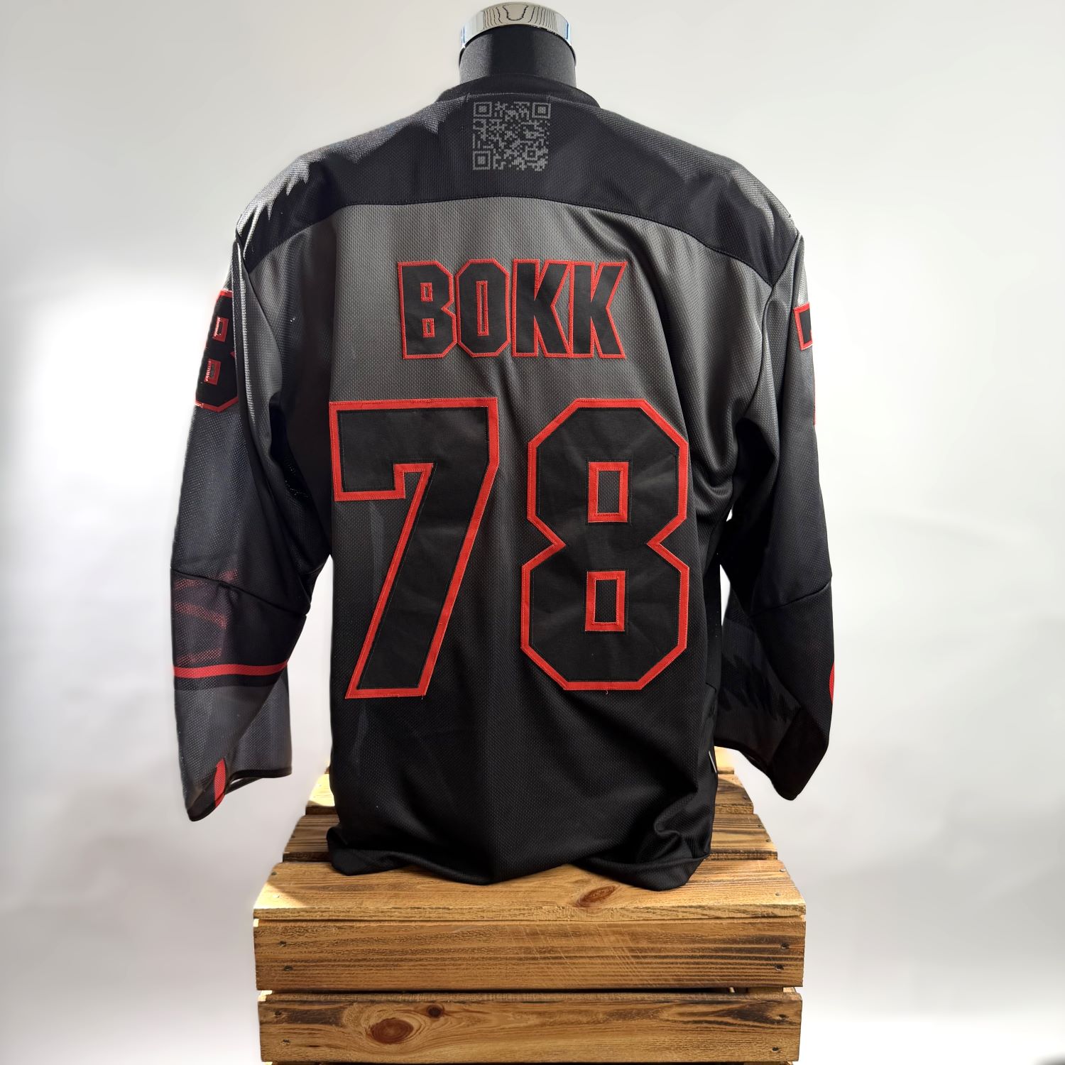Jersey, Meshstoff, Rückseite, Nummer 78, Aufdruck BOKK