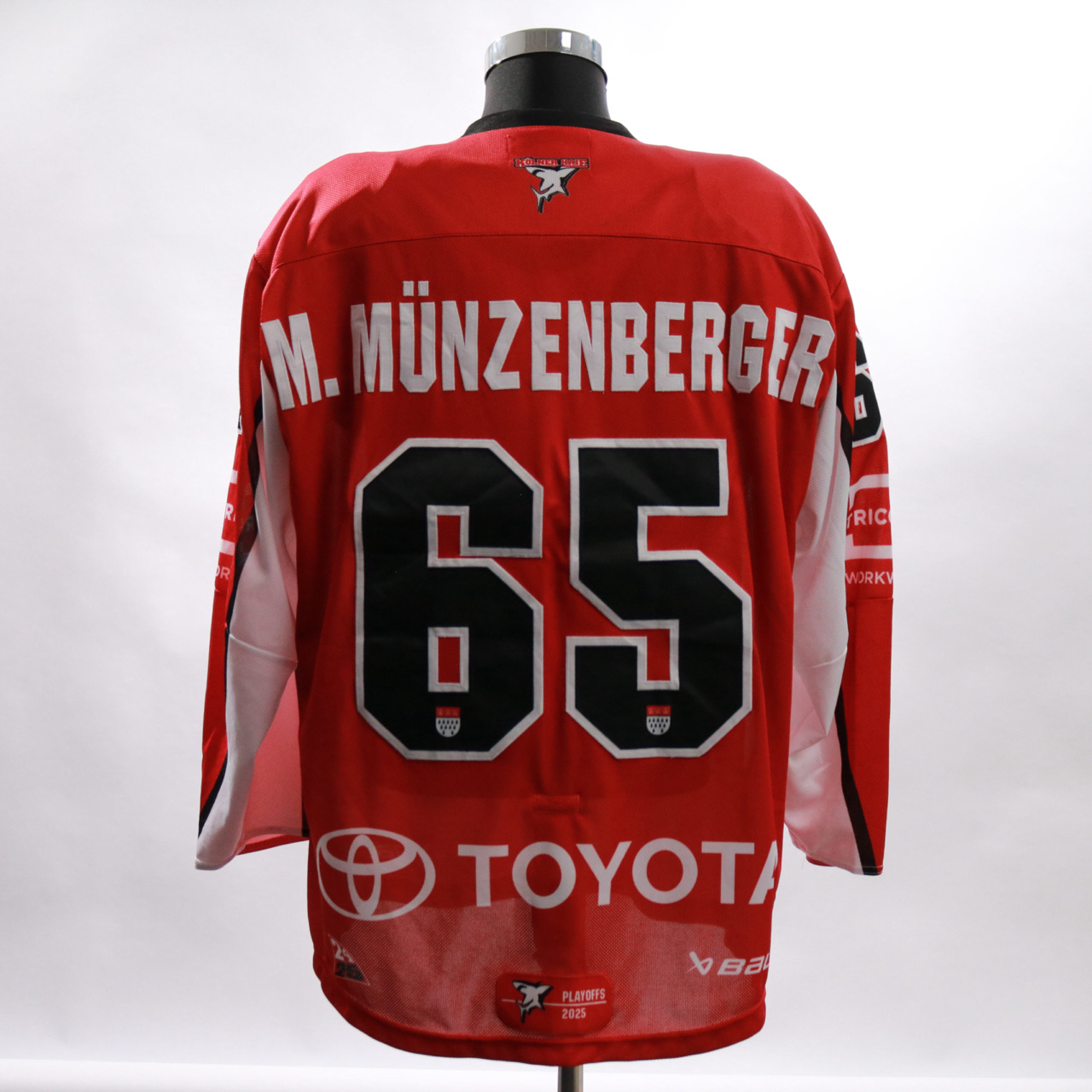 HOME PLAYOFFS | 2024-25 | #65 M. MÜNZENBERGER | gr. 2XL
