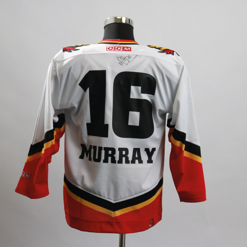 JERSEY CALGARY FLAMES | #16 MURRAY | gr. M unterschrieben