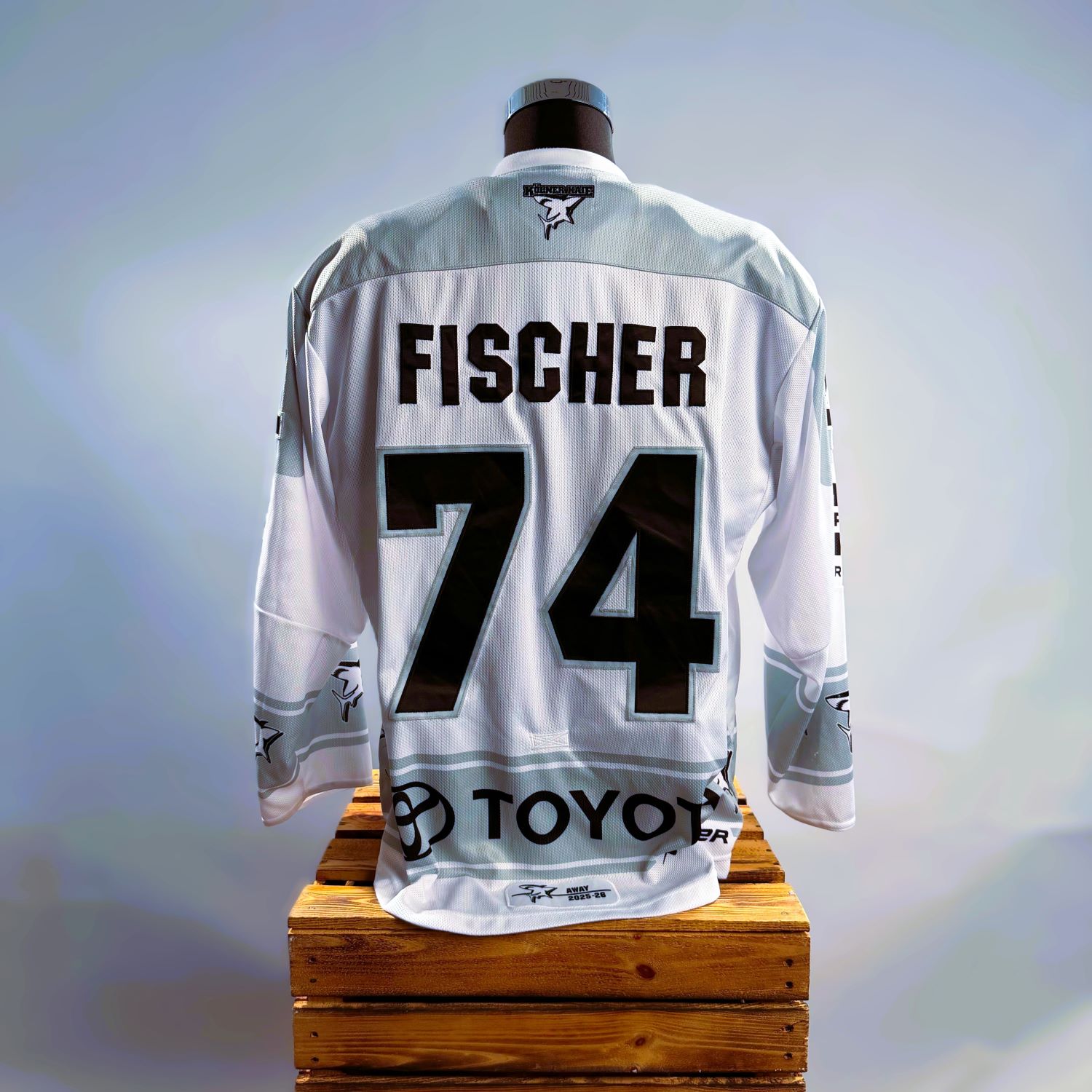 Jersey, 74, Fischer, Toyota, Rückseite