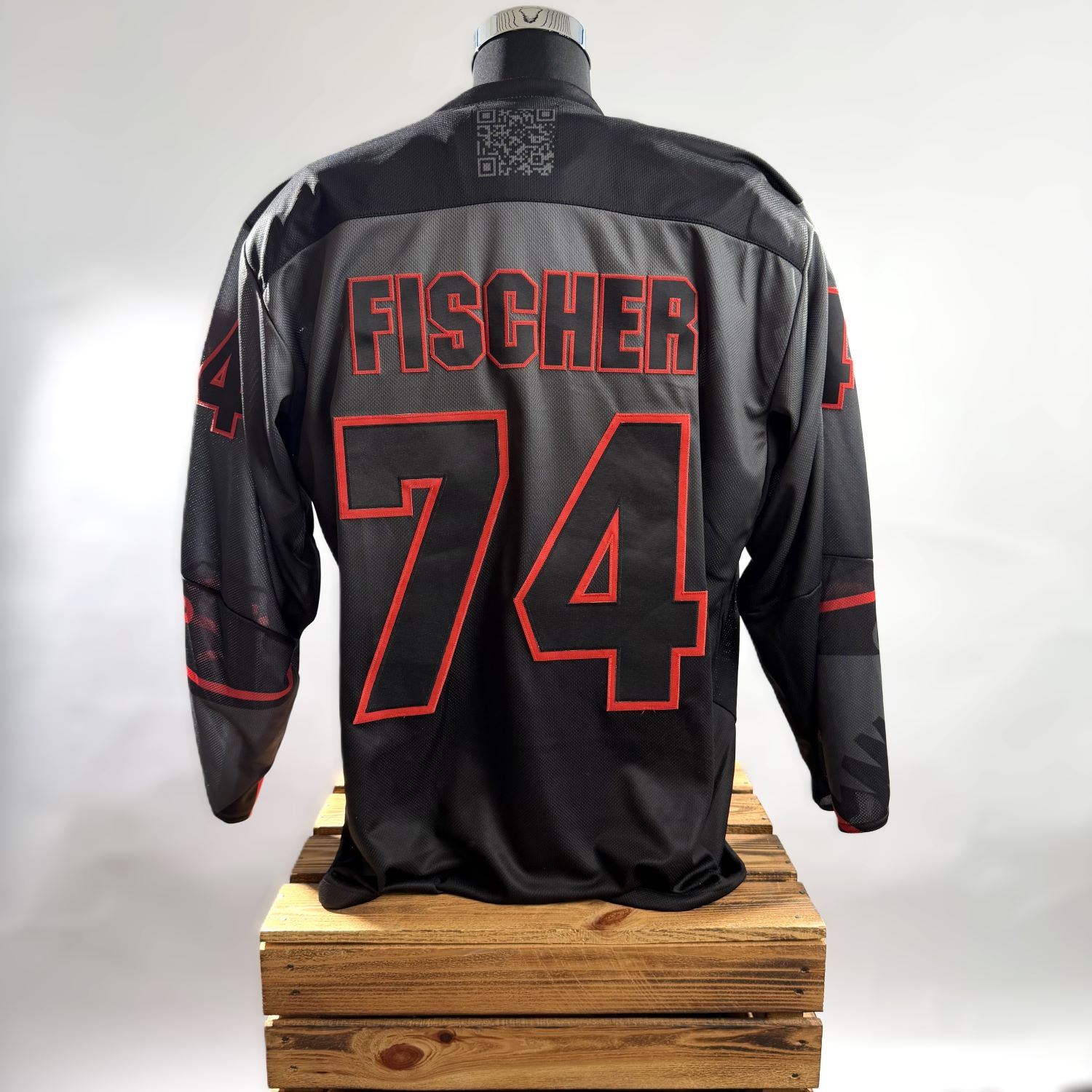Jersey, Rückenname Fischers, 74, Sportjacke, Trikot