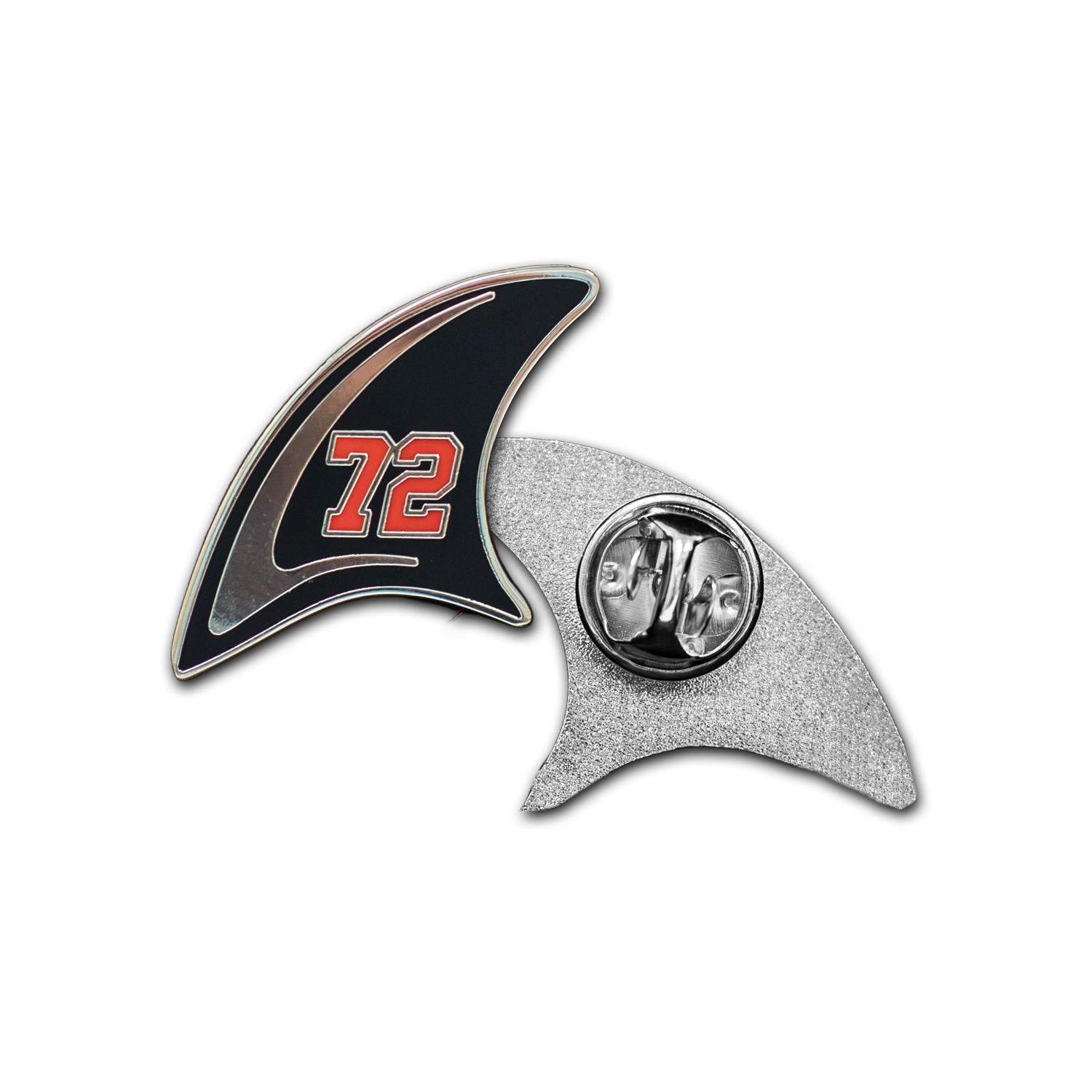 Pin, Abzeichen, Badge, Nummer-72, Swoosh