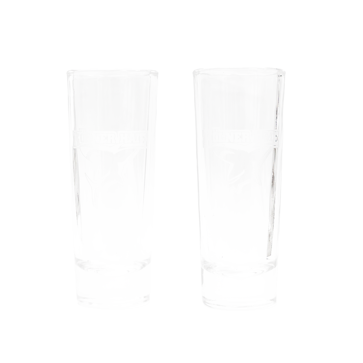 Shotglas, transparente Glas, Paar, Kristall, Trinkglas