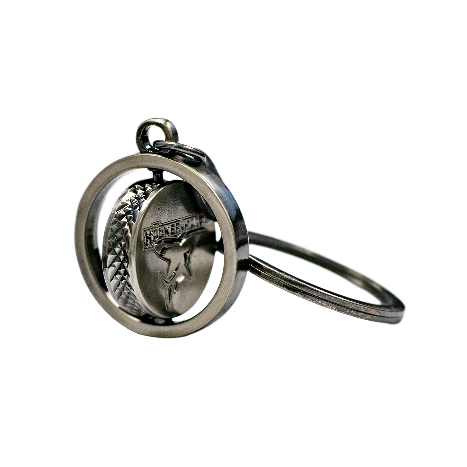 Schmuckring, Ringanhänger, Klingelring, Kette, Silber