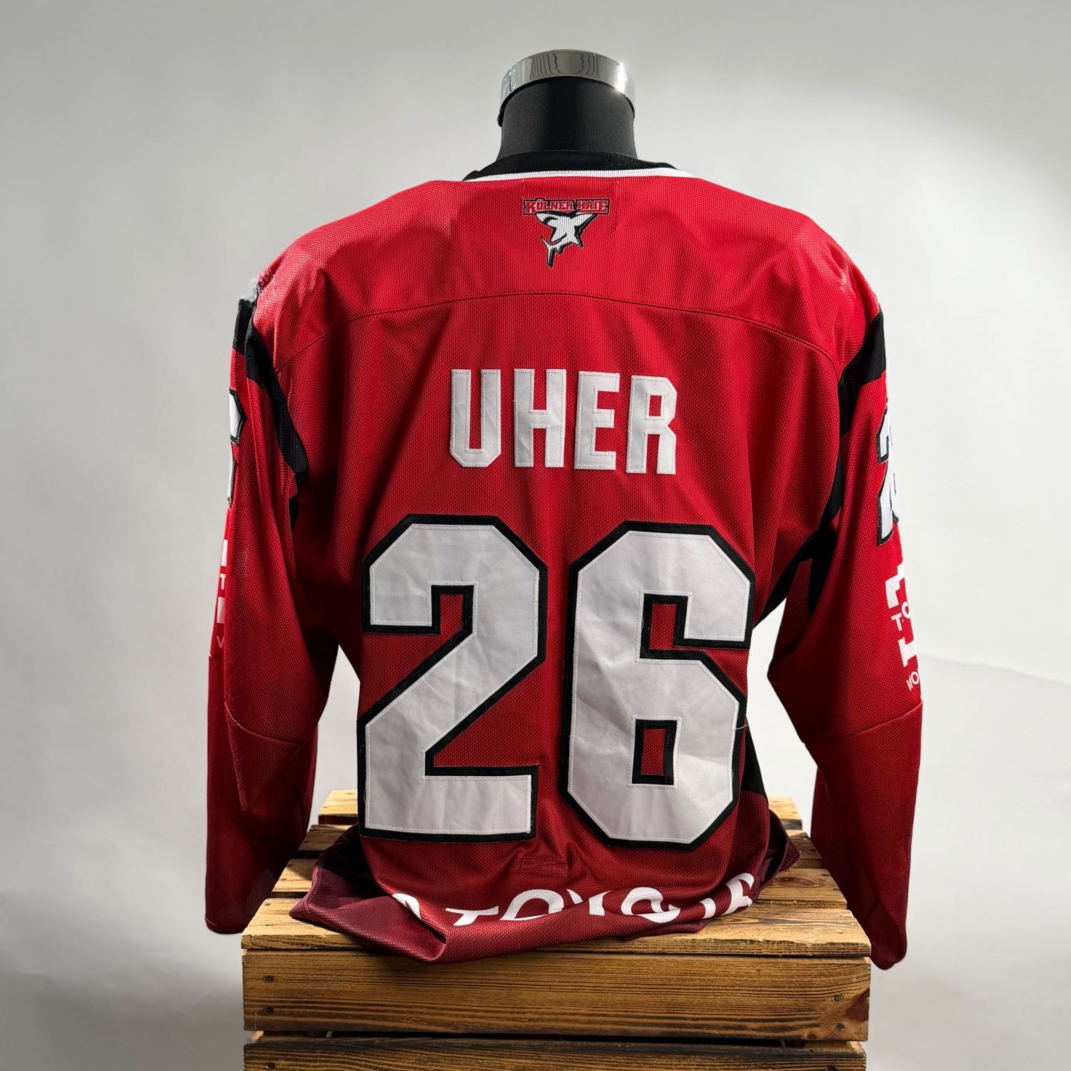 Jersey, Hockey, Rot, Nummer 26, Rückseite