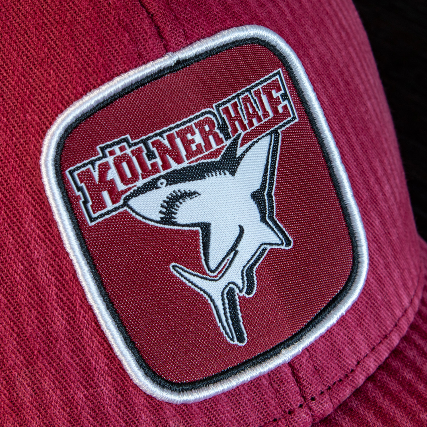 baseball, patch, rot, Cap, Hai