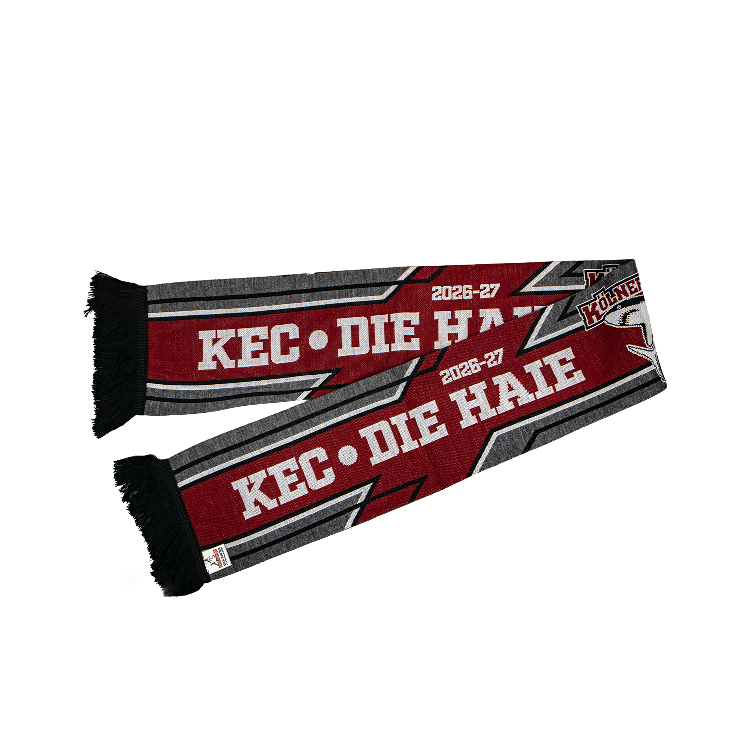 Schal, Wärmeschal, Rot, Grauen, Keldie Haie