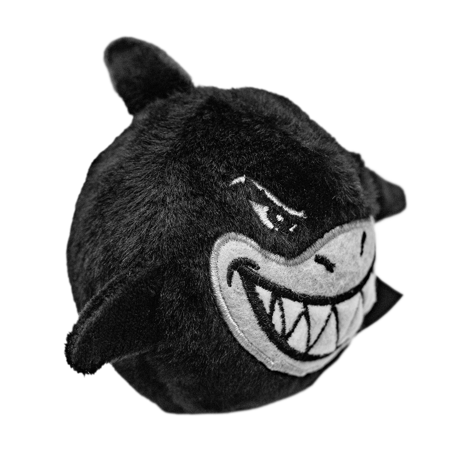 plush, Bär, schwarz, Lächeln, stickerei