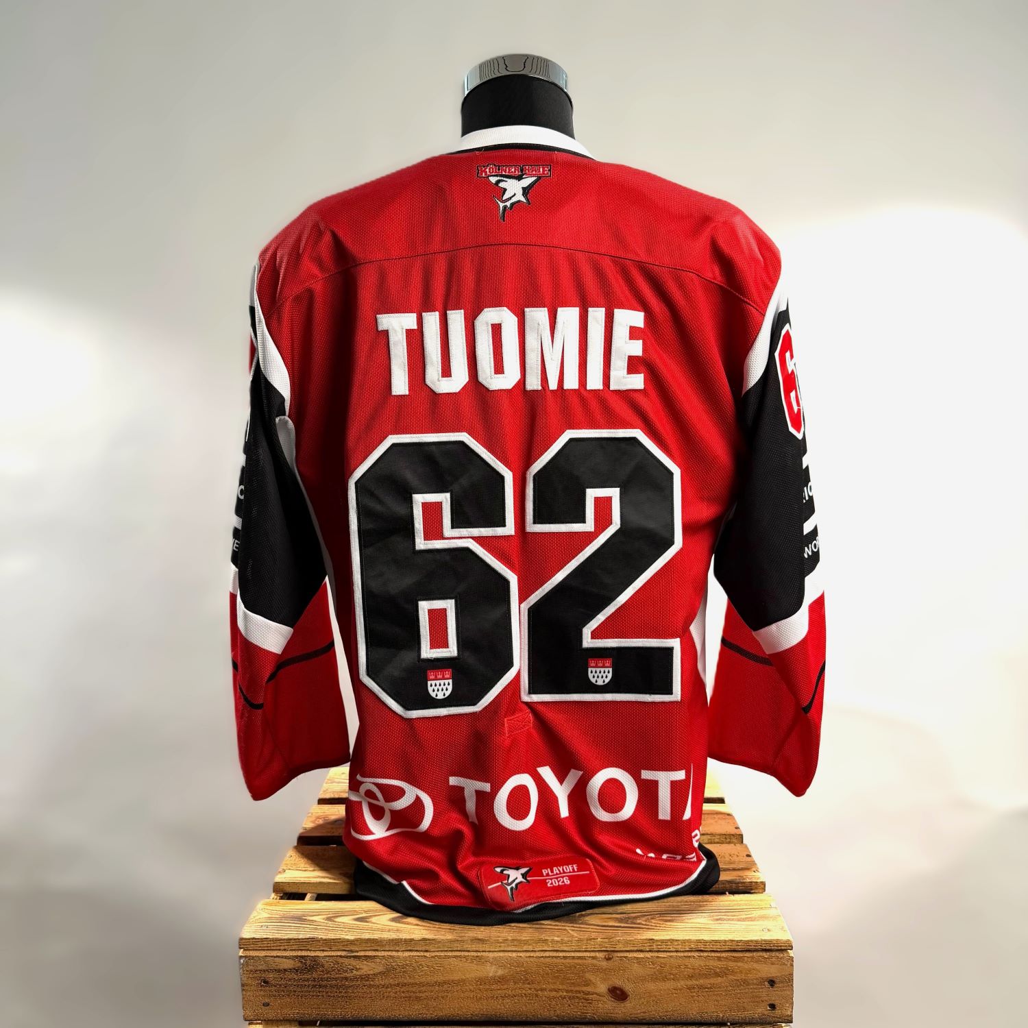 Jersey, Sportbekleidung, Rot, Nummer 62, TOYOTA