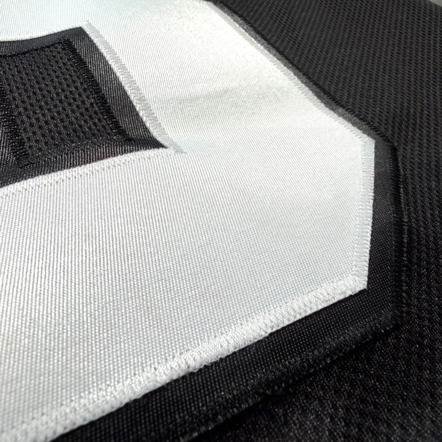 Schulterpolster, Textilriemen, Mesh-Gewebe, Schwarz, Hellgrau