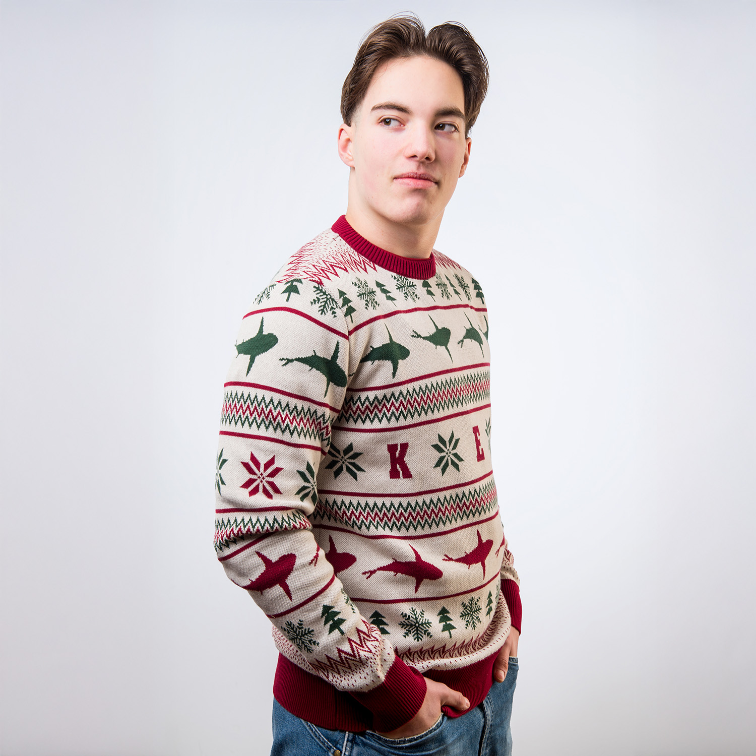 Strickwaren, Pullover, Person, Jeans, Sweatshirt