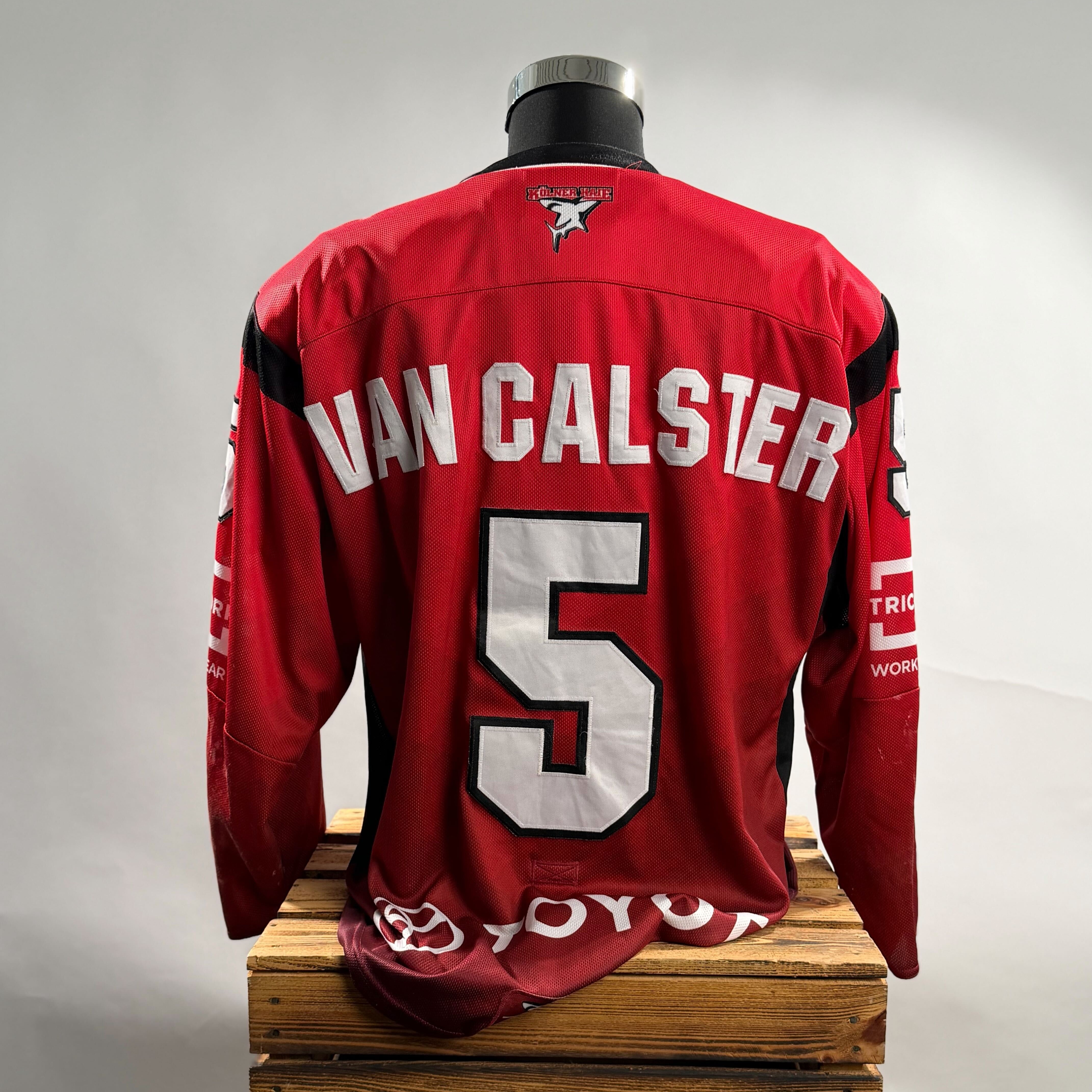 Jersey, Sportsjersey, Rote Jersey, Nummer 5, Rückenprint