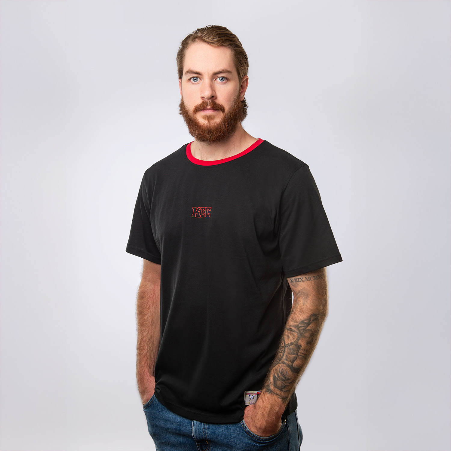 T-shirt, Ärmel, Erwachsener, Mann, Person