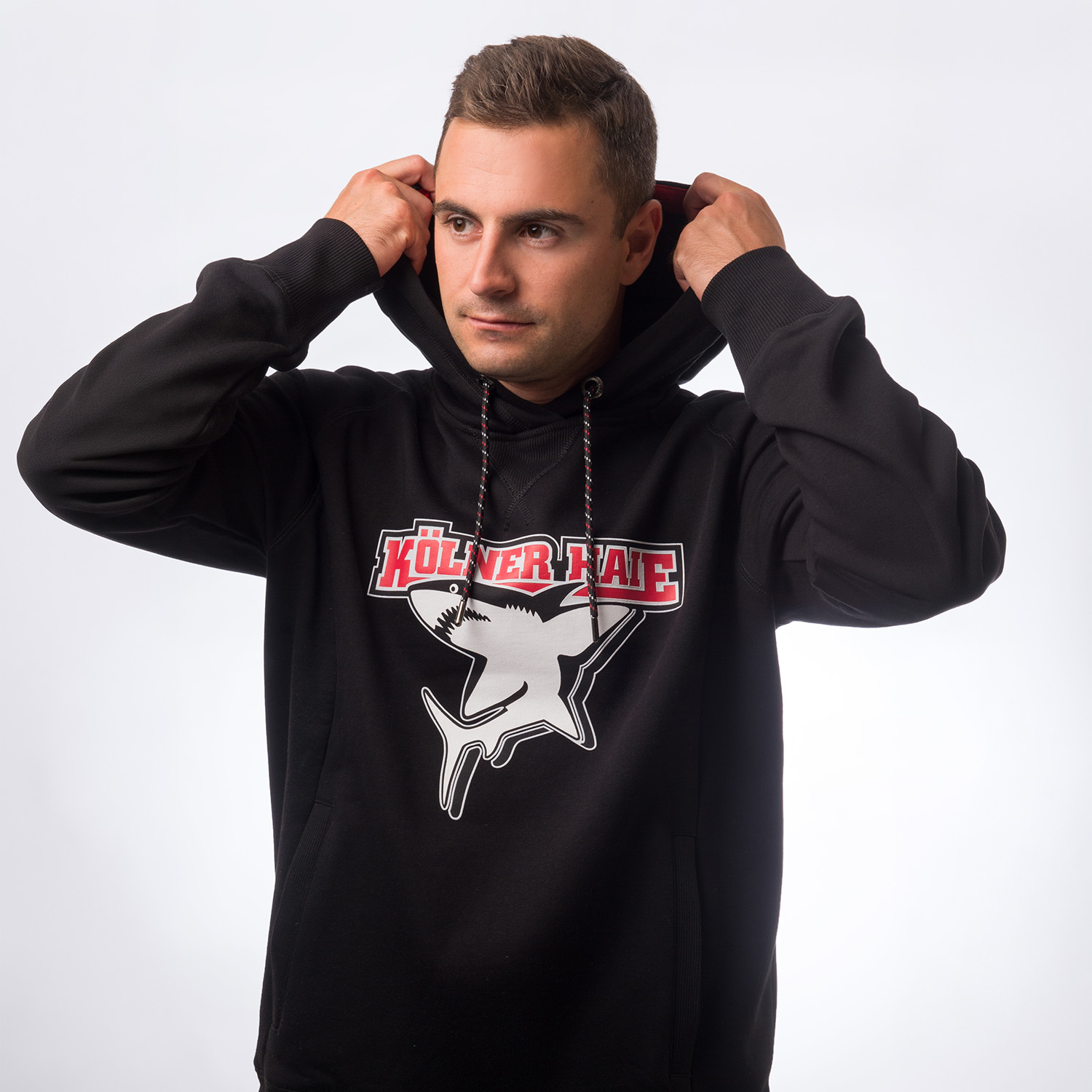 Hoodie, Schwarzer Hoodie, Grafischer Hoodie, Pullover, Köln?