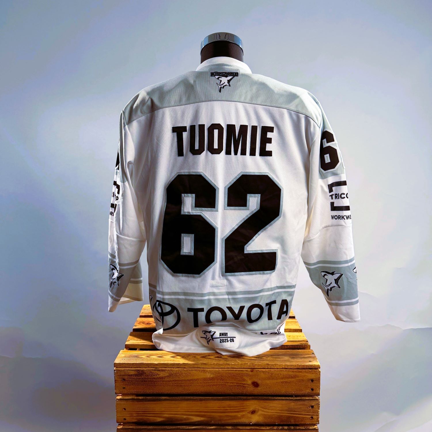 Jersey, Sportjersey, Nummer-62, Auto-Logo, Toyota