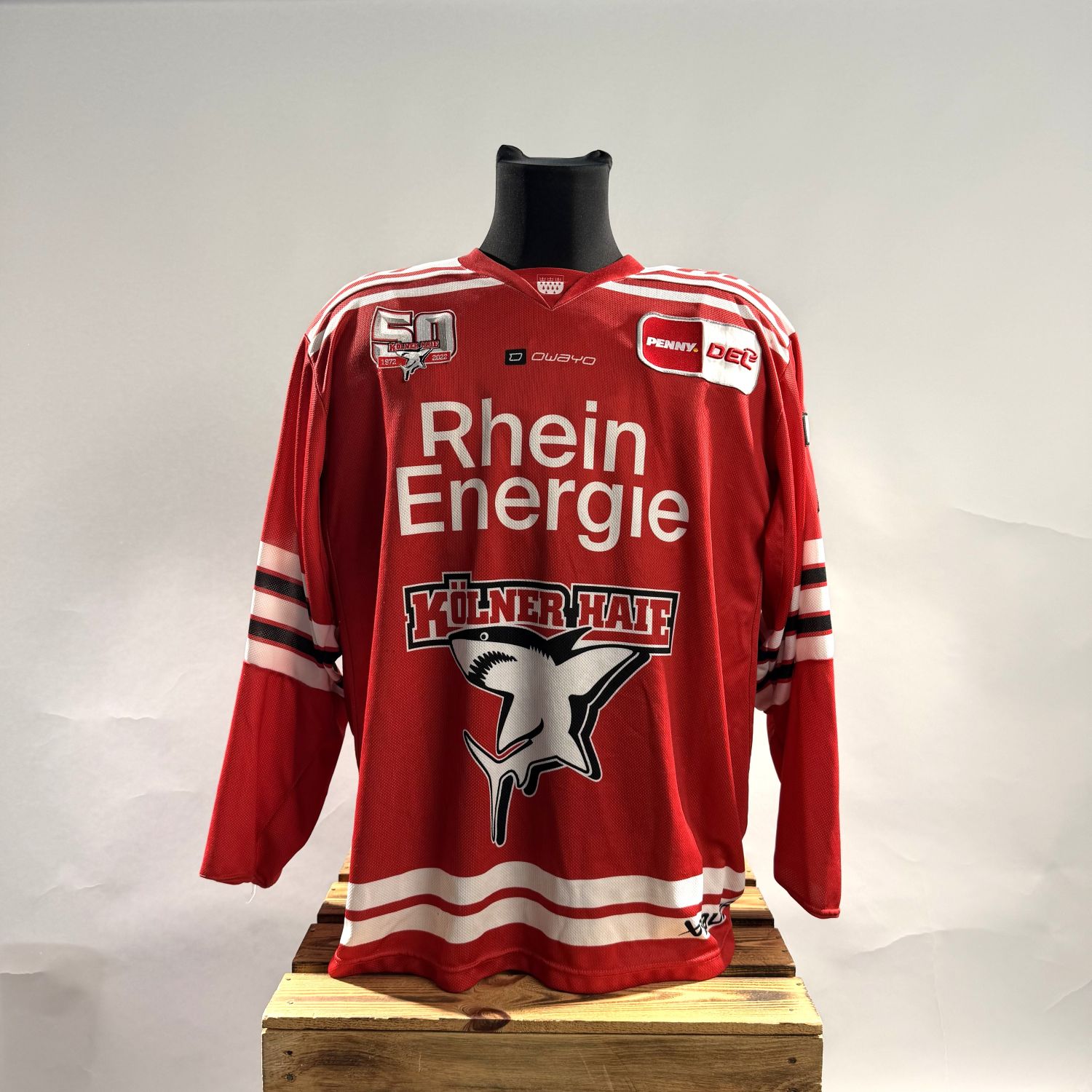 Eishockeytrikot, Rot, Logo, Hemd, Grosserleihe
