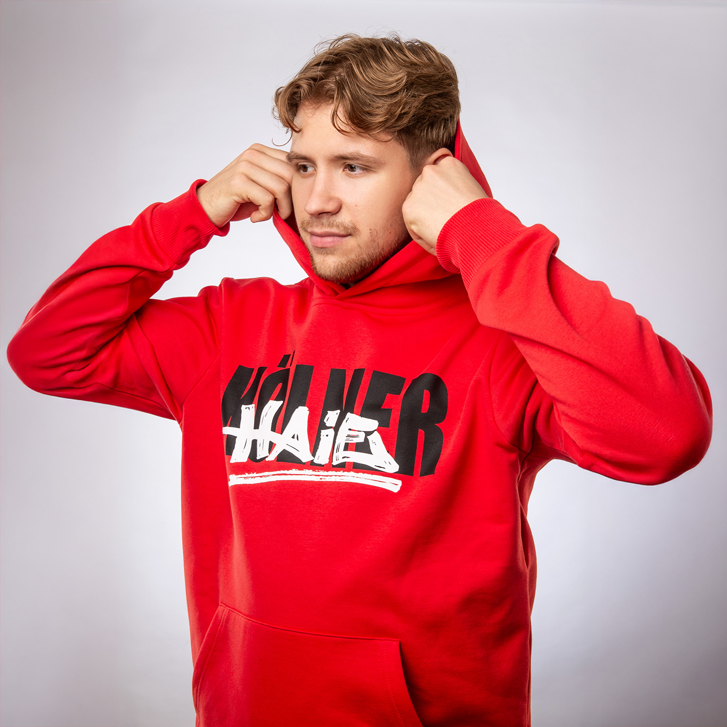 Strickwaren, Pullover, Sweatshirt, Kapuzenpulli, Kapuze