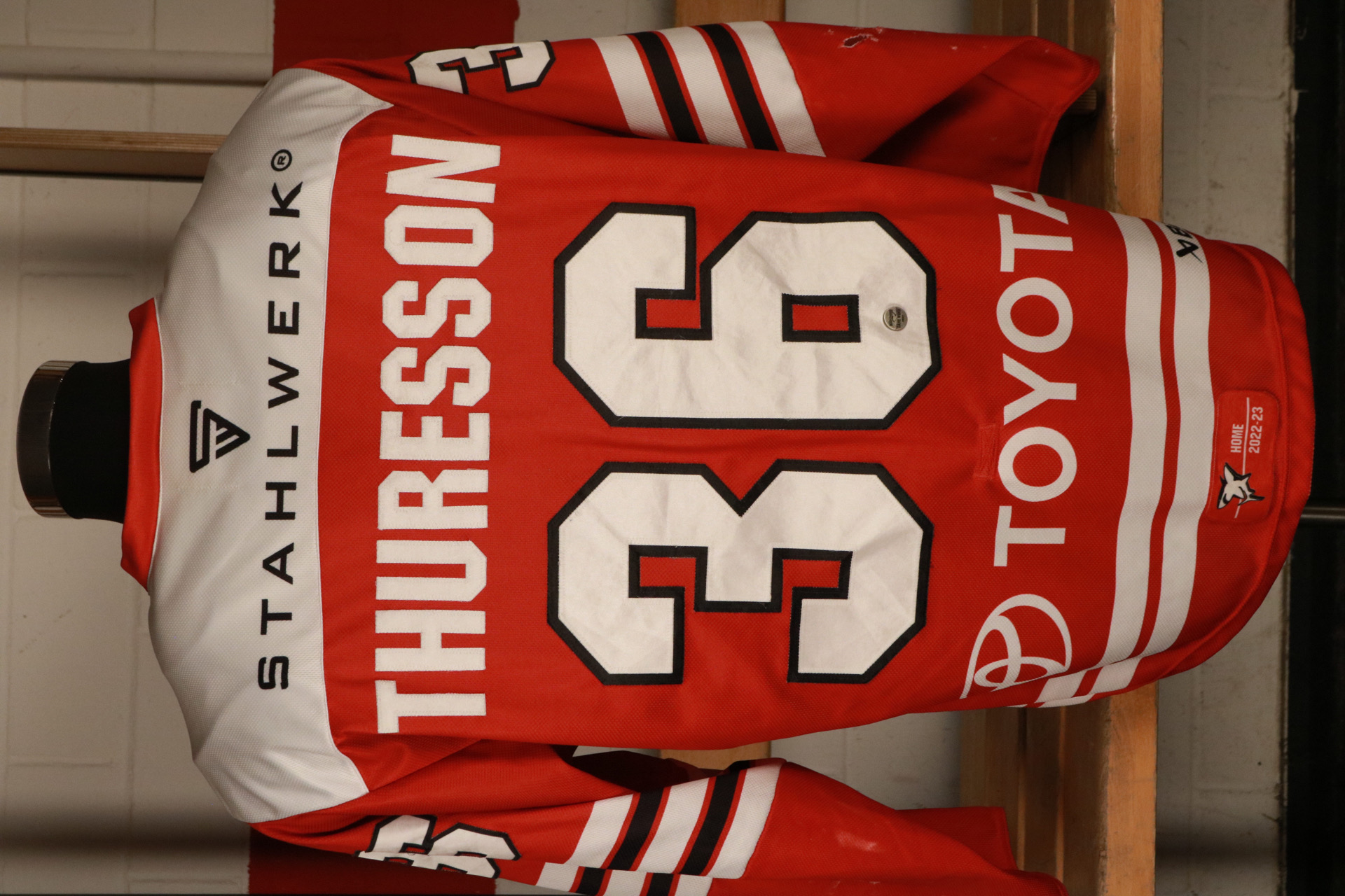 GAME WORN JERSEY | HOME 22-23 | #36 THURESSON | gr. XL
