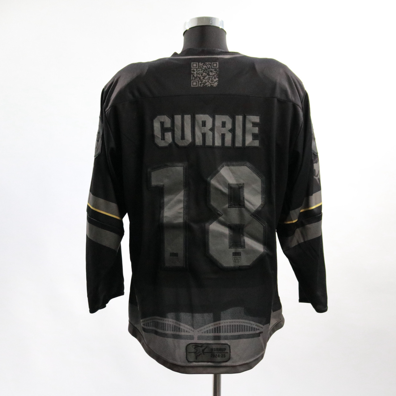 WARM UP | WORN | 2024-25 | #18 CURRIE | gr. XL