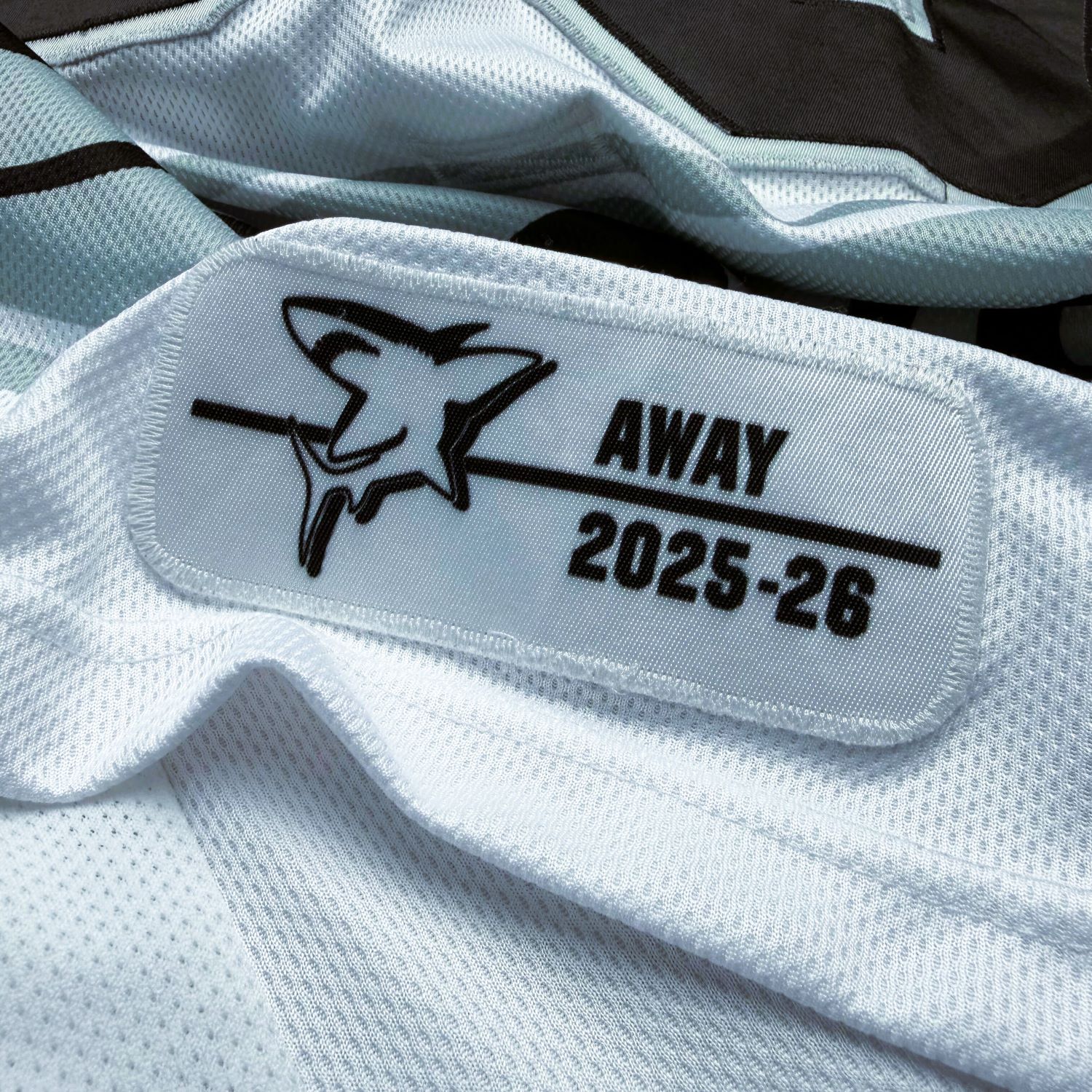 Mesh, Jersey, Schnitt, Rückseite, Label