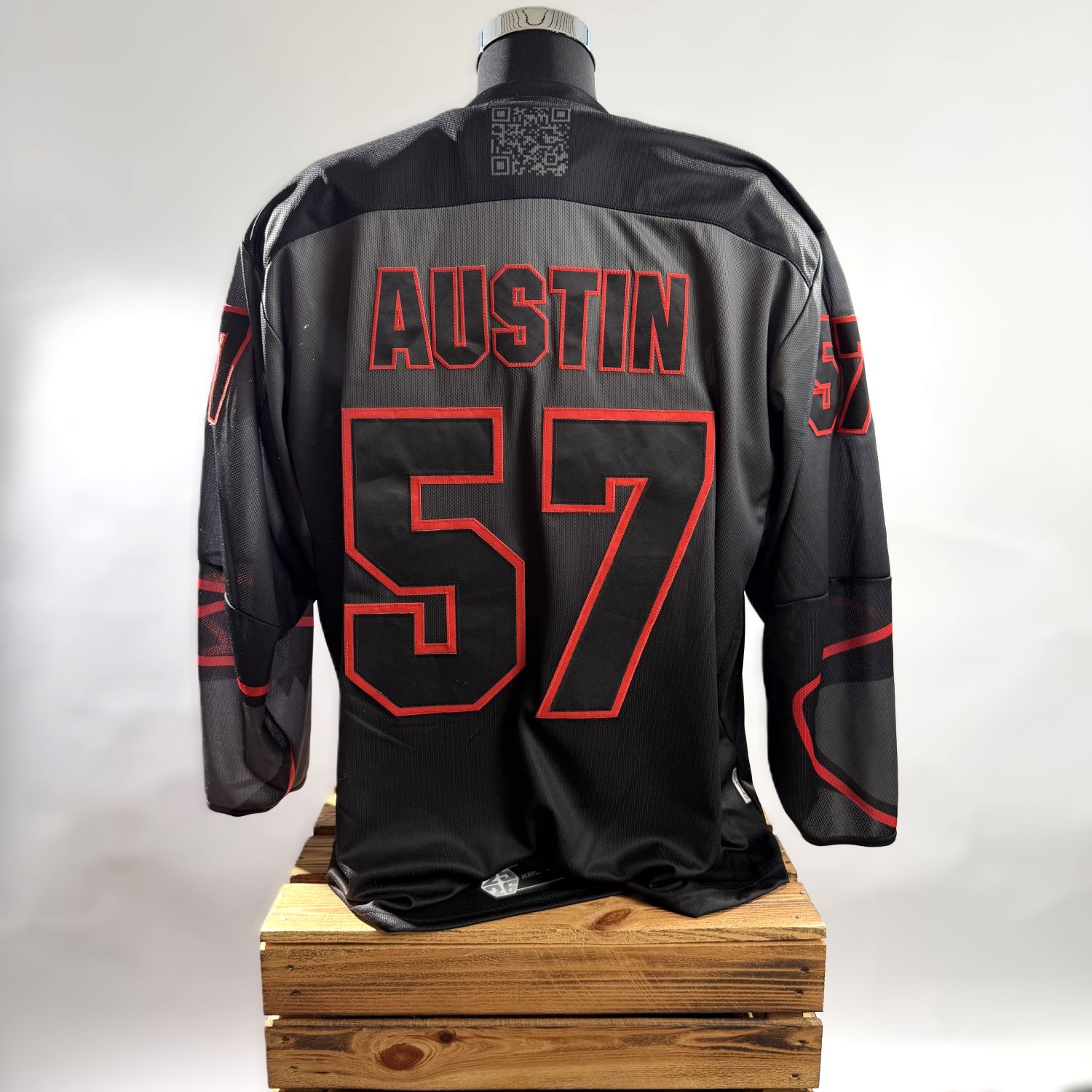 jersey, sportbekleidung, Mesh, schwarz, 57