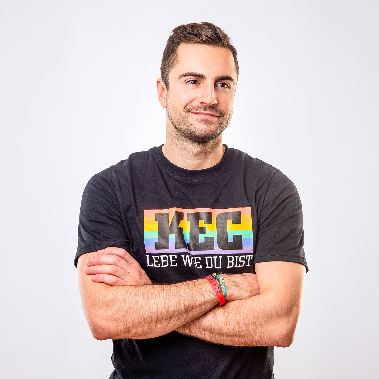 T-shirt, Person, Portrait, Erwachsener, Mann