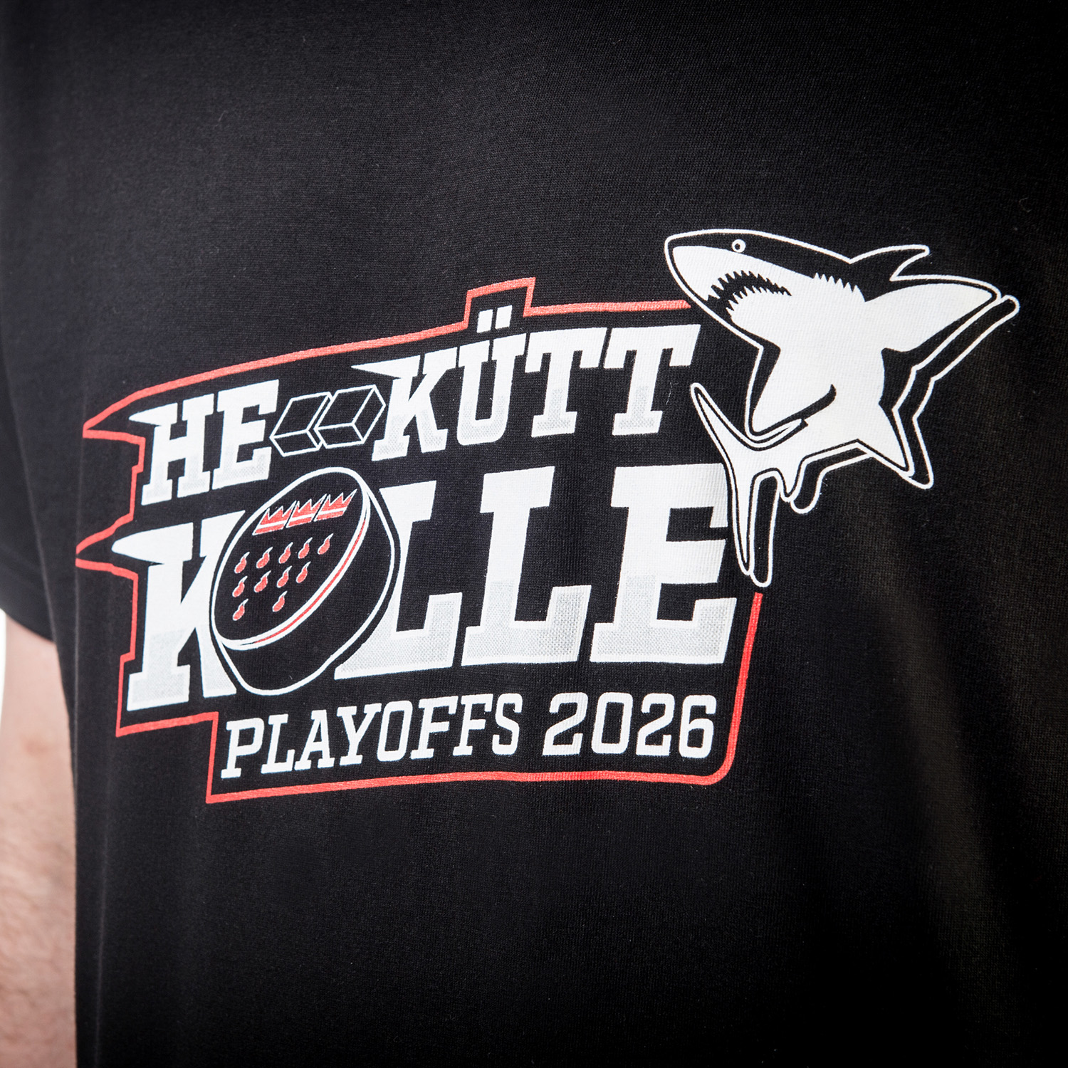 T-Shirt, Herren, Schwarz, Graphic, Playoffs 2026