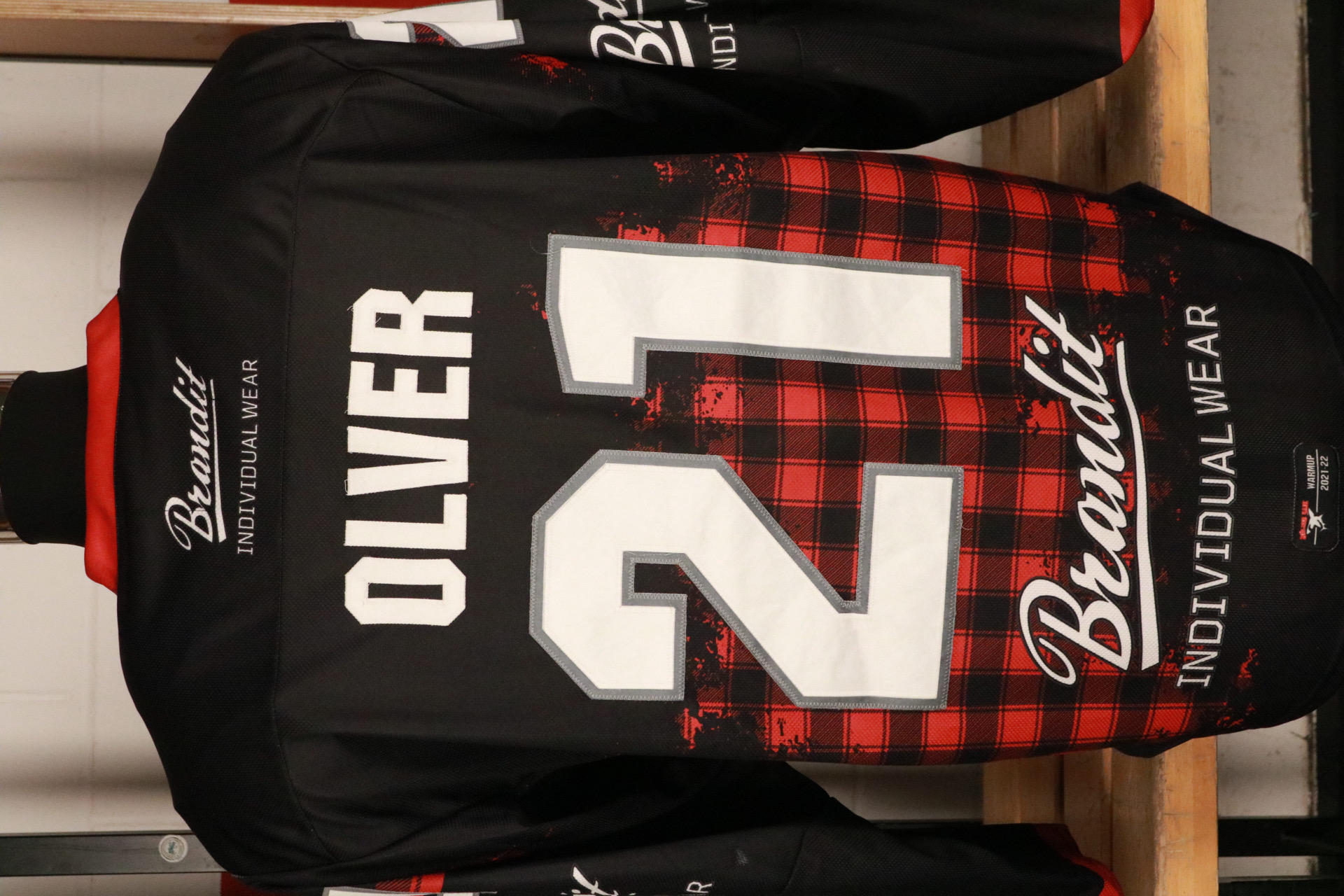 WARM-UP JERSEY | 2021-22 | #21 OLVER | gr. XL