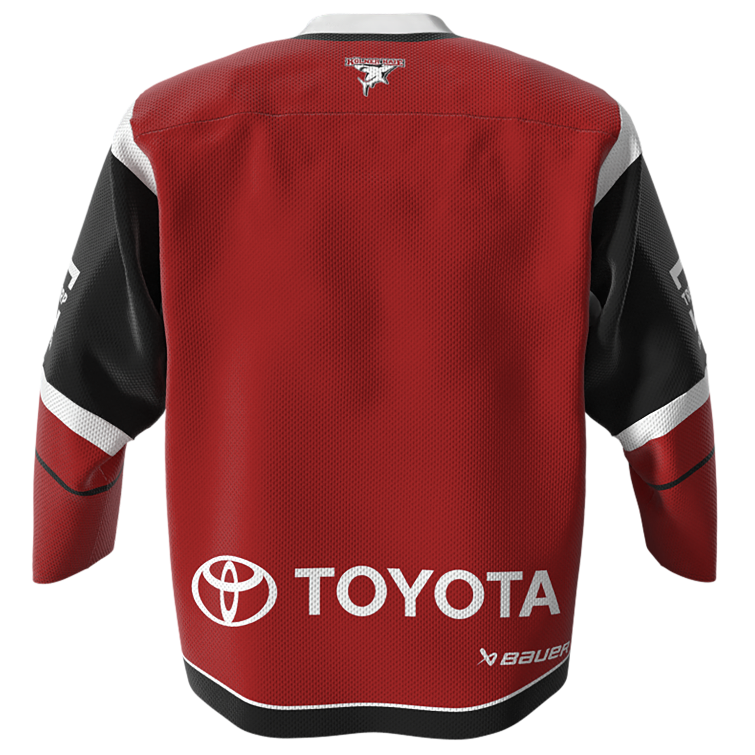 Rückenansicht des gewählten Trikots.