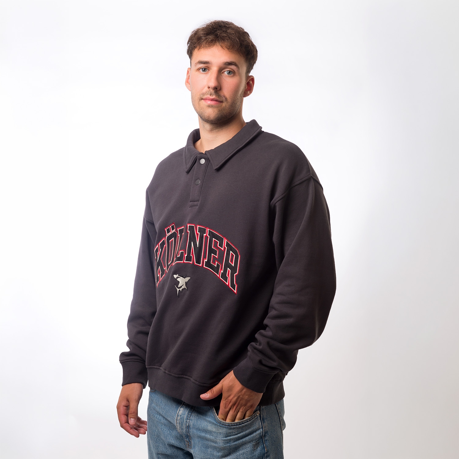 Hoodie, Pullover, Sweatshirt, Karo-Print, Rundhals?