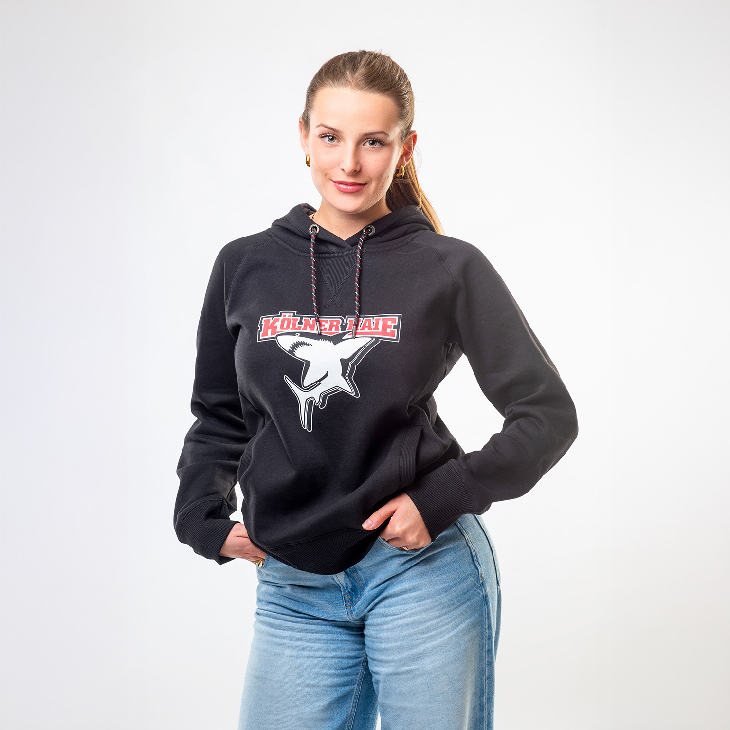 Bekleidung, Strickwaren, Pullover, Sweatshirt, Kapuzenpulli