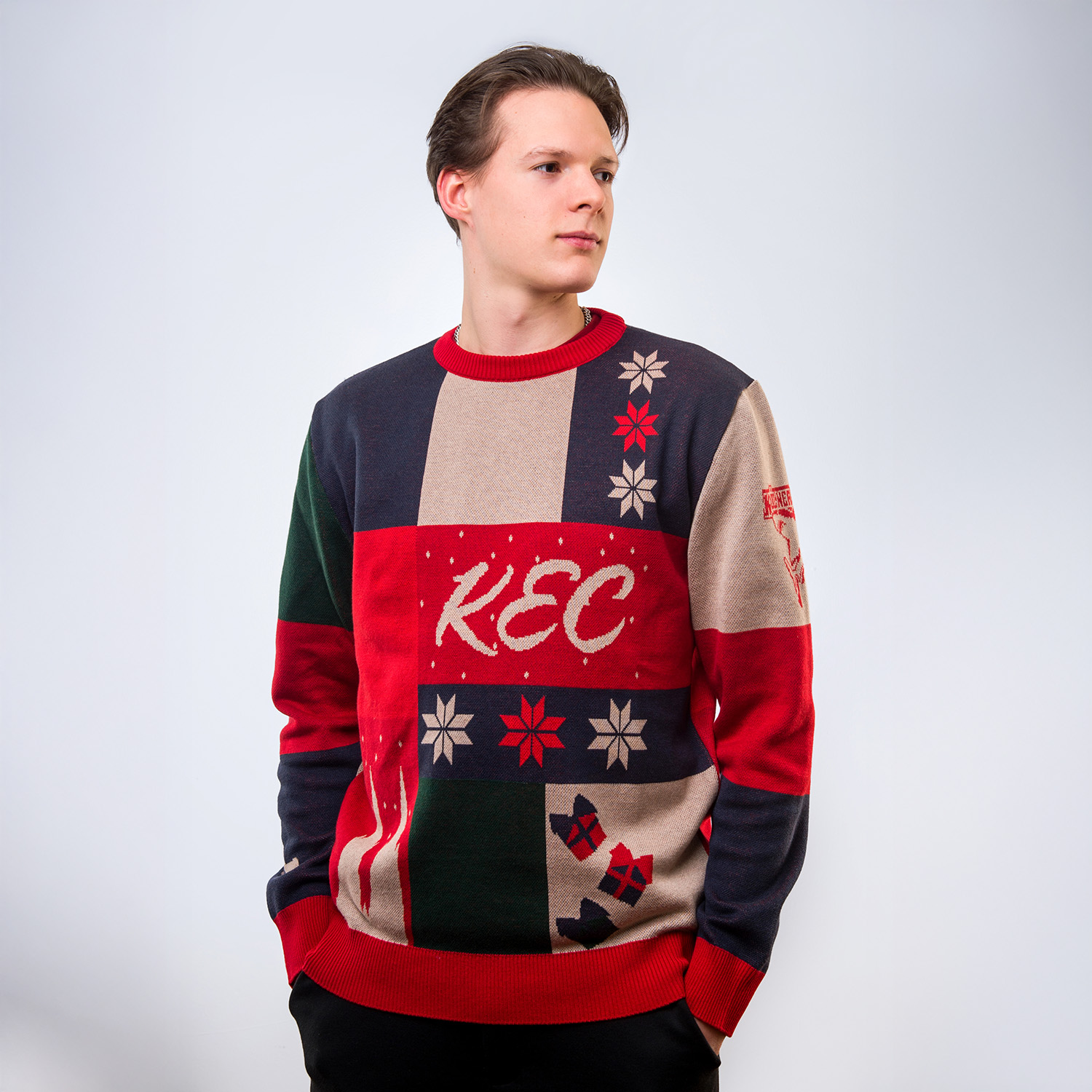 Strickwaren, Pullover, Sweatshirt, Kapuzenpulli, Person