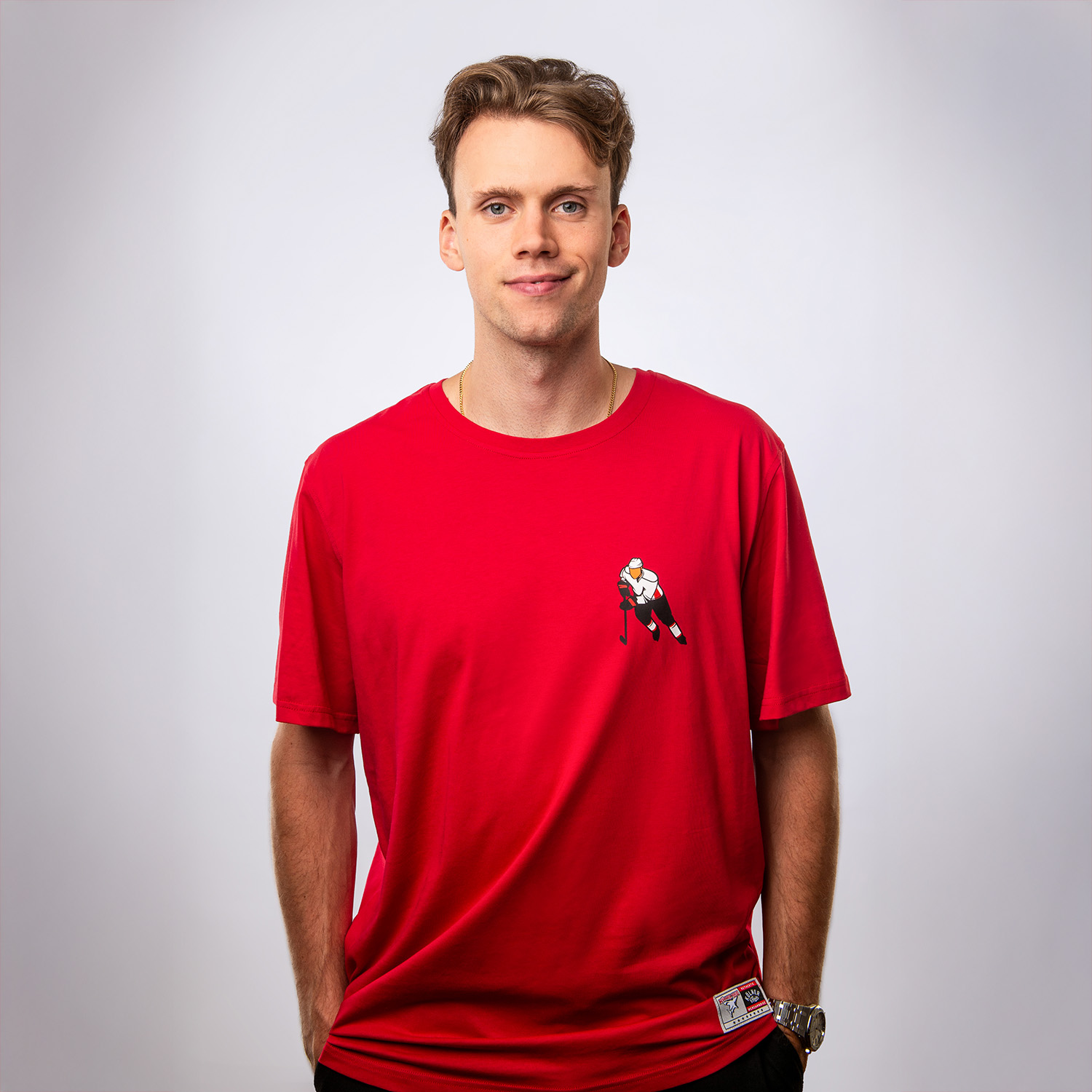 Bekleidung, T-shirt, Person, Hemd