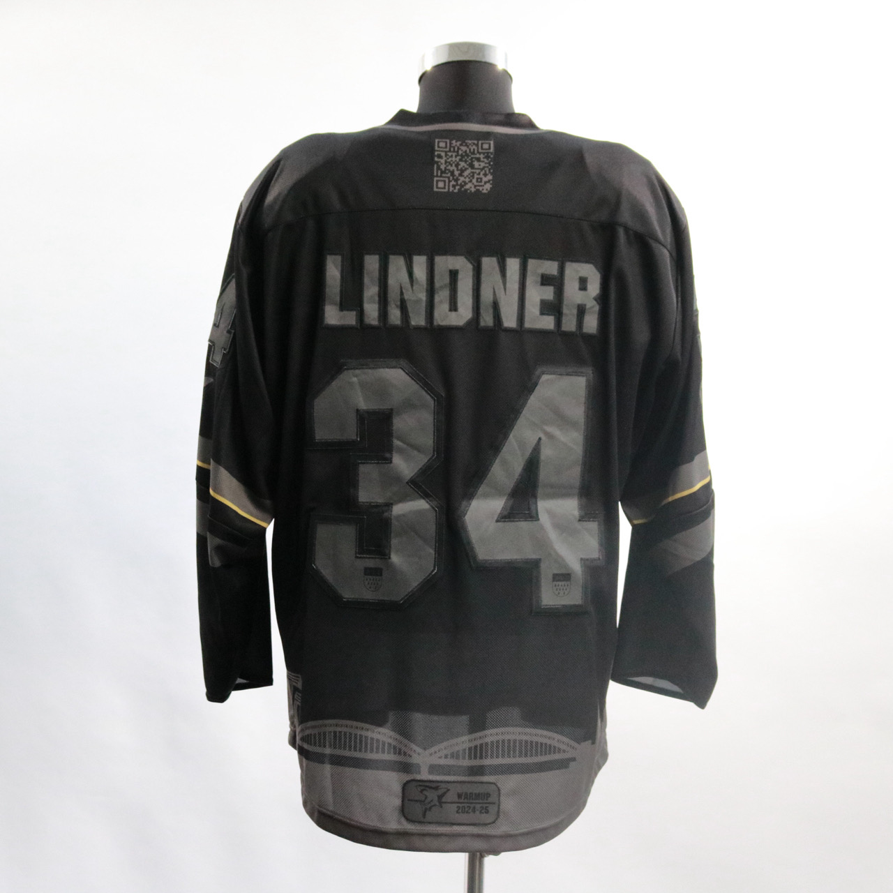 WARM UP | WORN | 2024-25 | #34 LINDNER | gr. 2XL